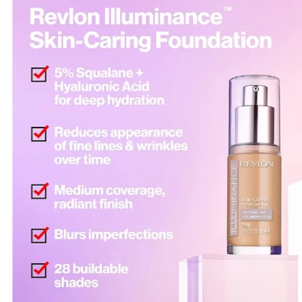 Revlon Luminance Skin-Caring Foundation - 409 Bruelee Natural Finish Natural